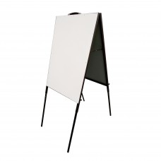 FixtureDisplays® Adjustable A-Frame Menu Board Metal Side Walk Sign Restaurant Sign 1133