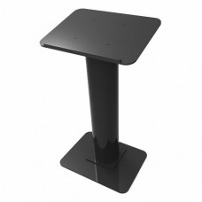 Fixture Displays® Podium, Black Acrylic Pulpit, Lectern - Assembly Required 40006